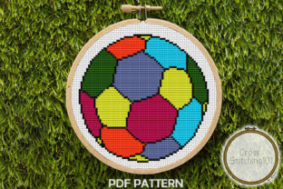 A Designer's Review: Football Modern Cross Stitch Pattern