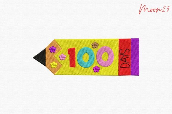A Designer's Review of the 100 Days School Celebration Embroidery