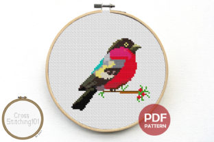A Designer's Take on the Red Robin Cross Stitch Pattern