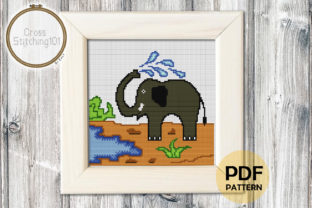 A Modern Elephant Cross Stitch Pattern Review for Craft Markets