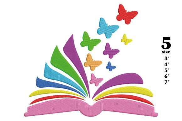 A Review of the Open Book with Butterflies Embroidery Design