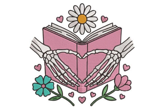 Book Skull Embroidery Design: A Professional Designer's Review