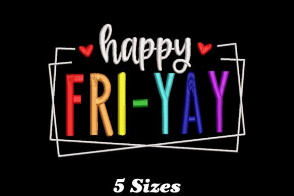 Happy Friyay Teacher: A Seasonal Embroidery Review