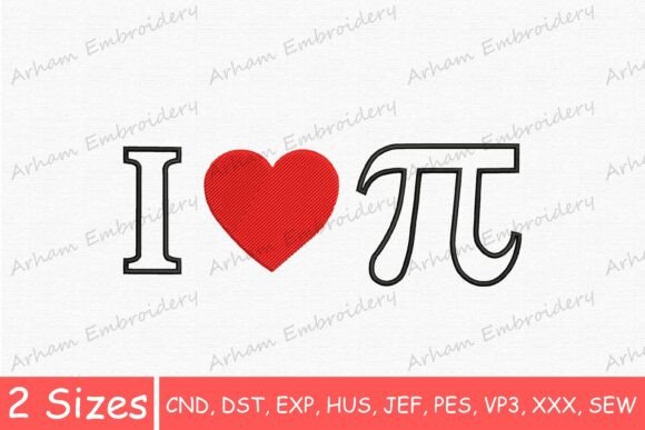 I Love Pi: A Boutique Sweatshirt Embroidery Design Review