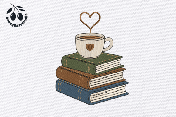 Why Coffee Books Embroidery Design is Perfect for Personalized Gifts